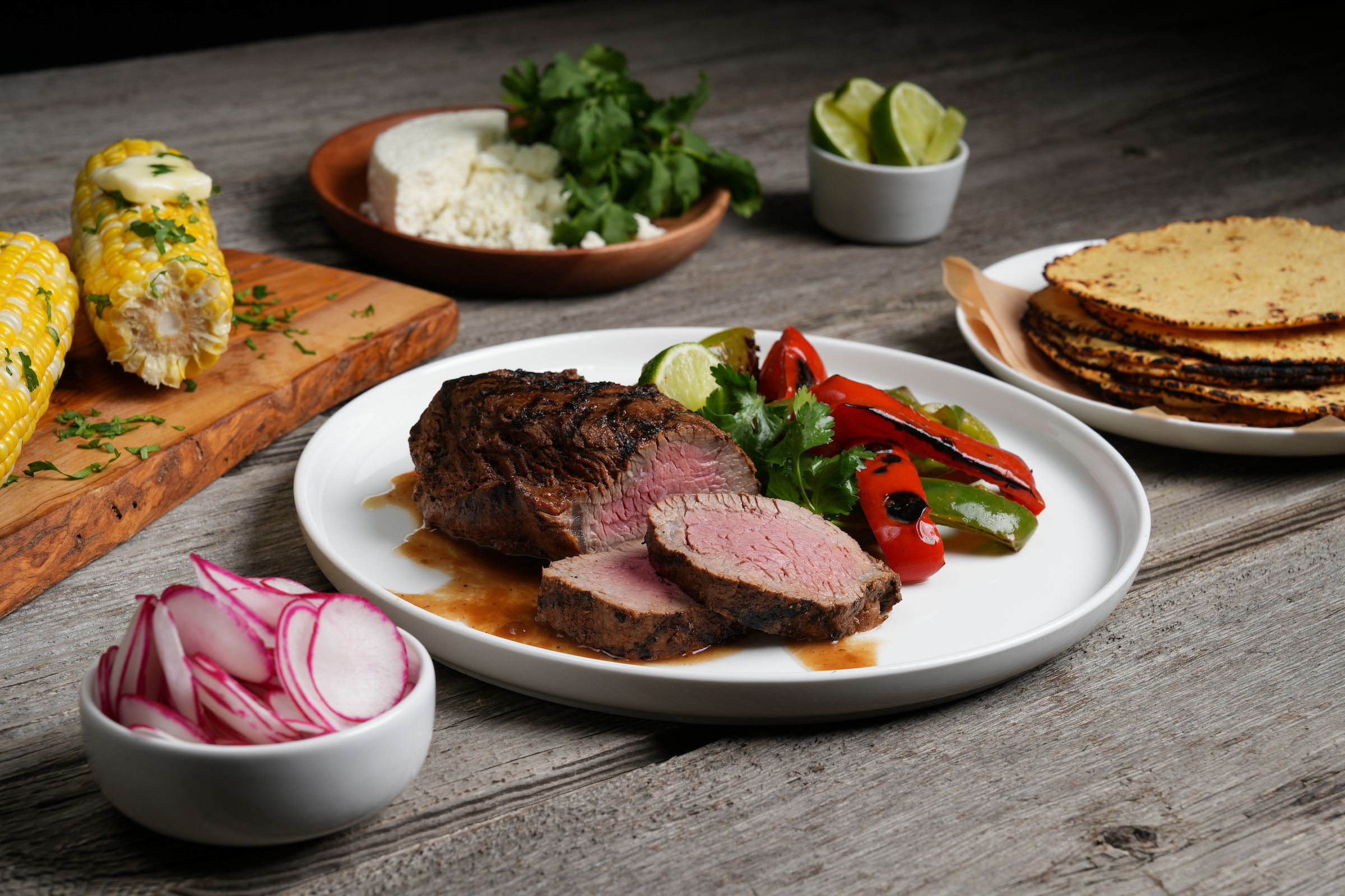 a bunch of food on a plate