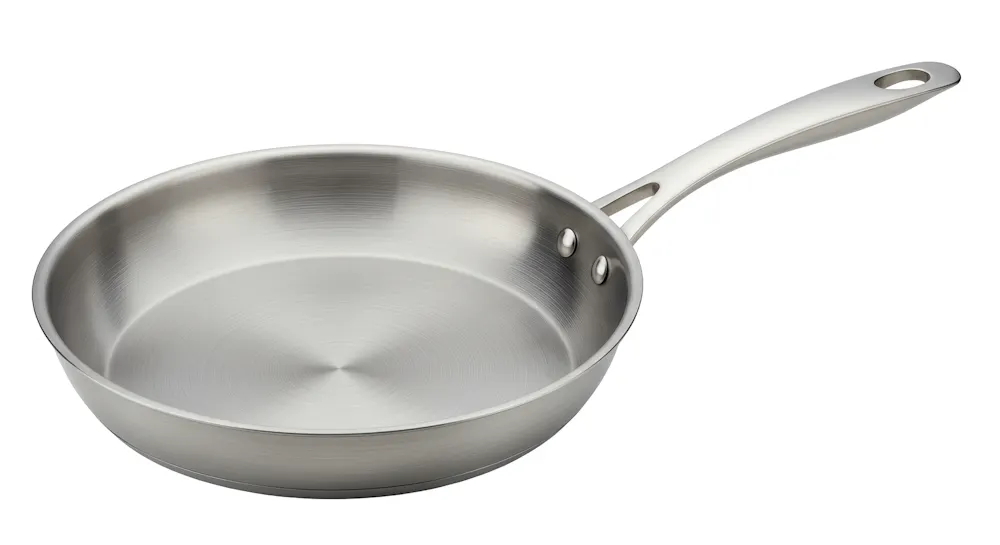 a close up of a pan
