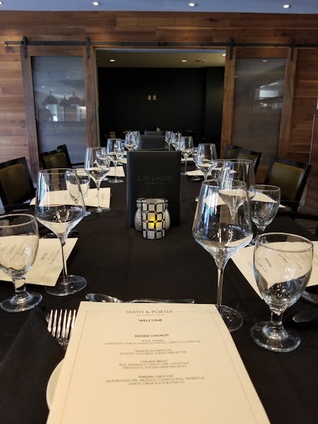 PRIVATE DINING Smith and Porter in Minneapolis, MN