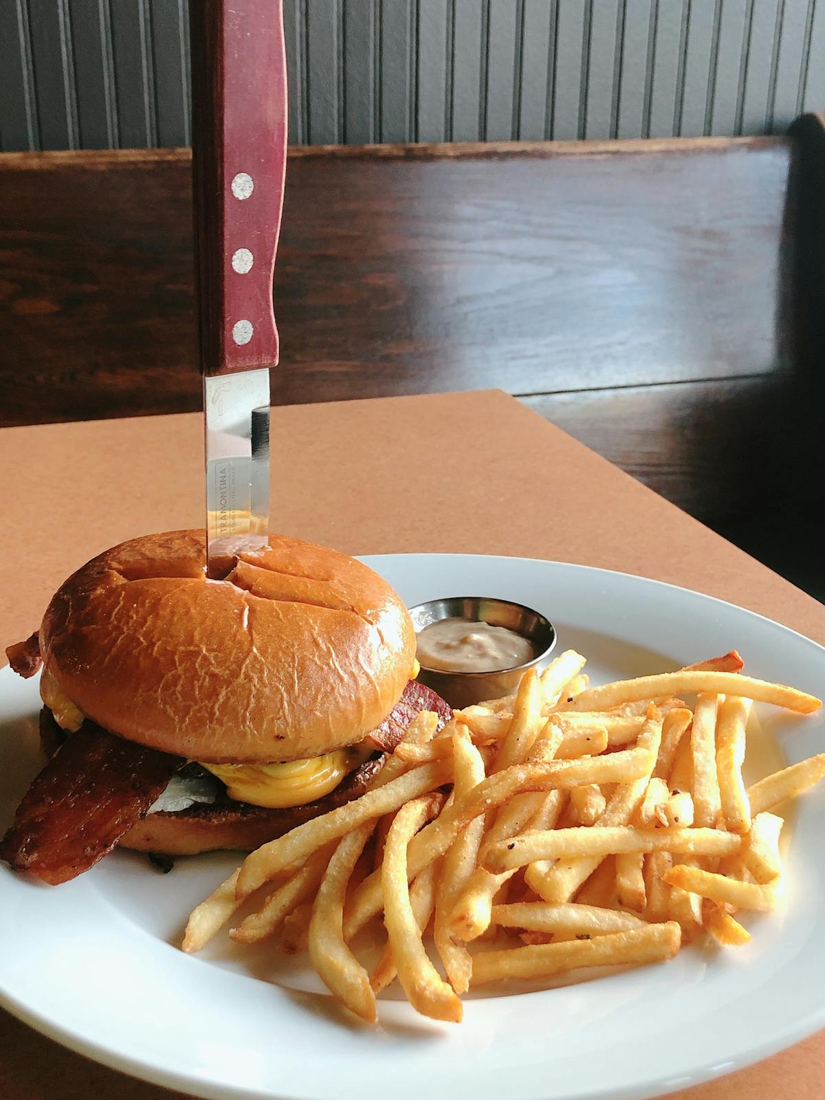 a sandwich and fries on a plate