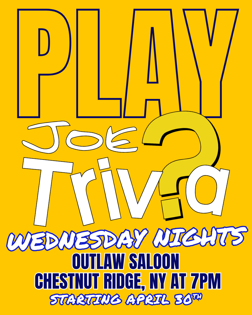 Events | Outlaw Saloon in Chestnut Ridge, NY