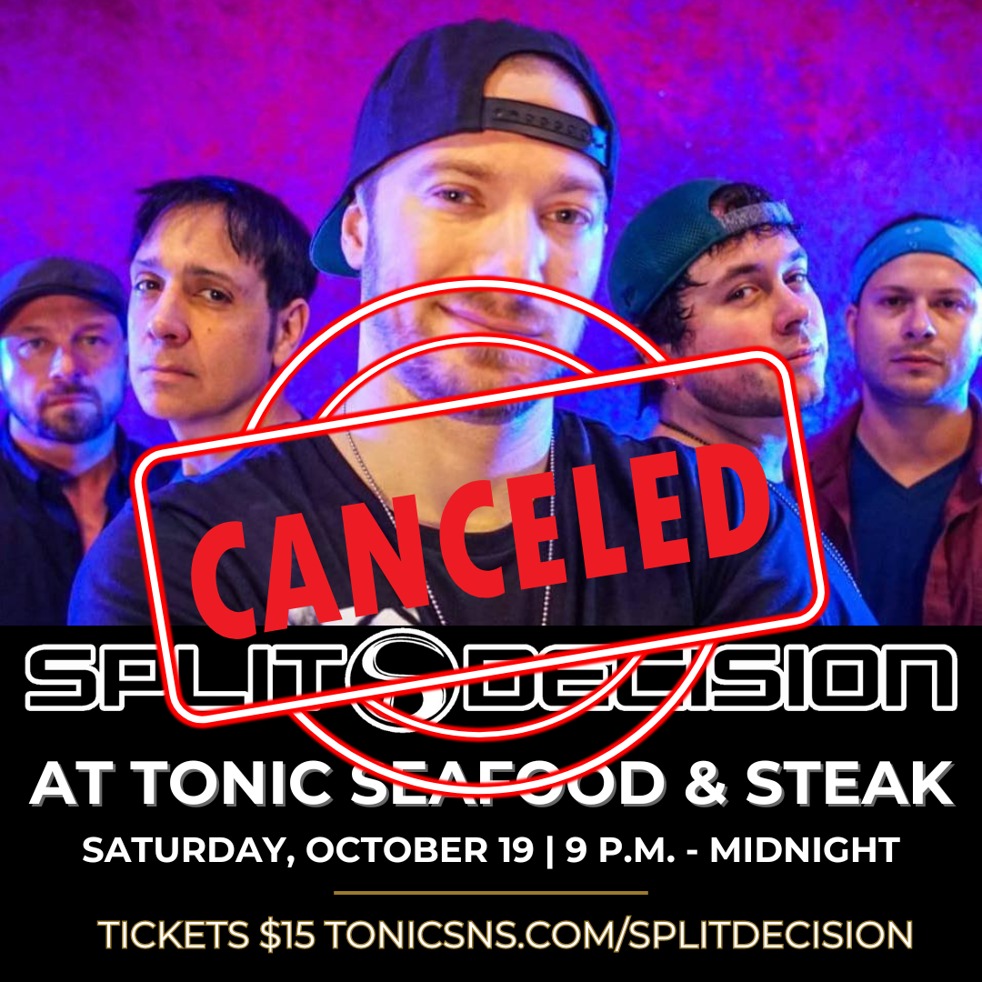 Split Decision Tickets | Tonic Seafood & Steak