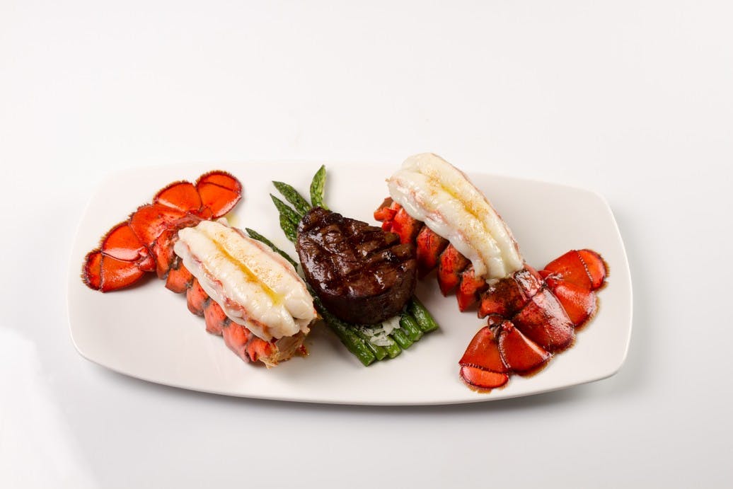 a plate of food on a table