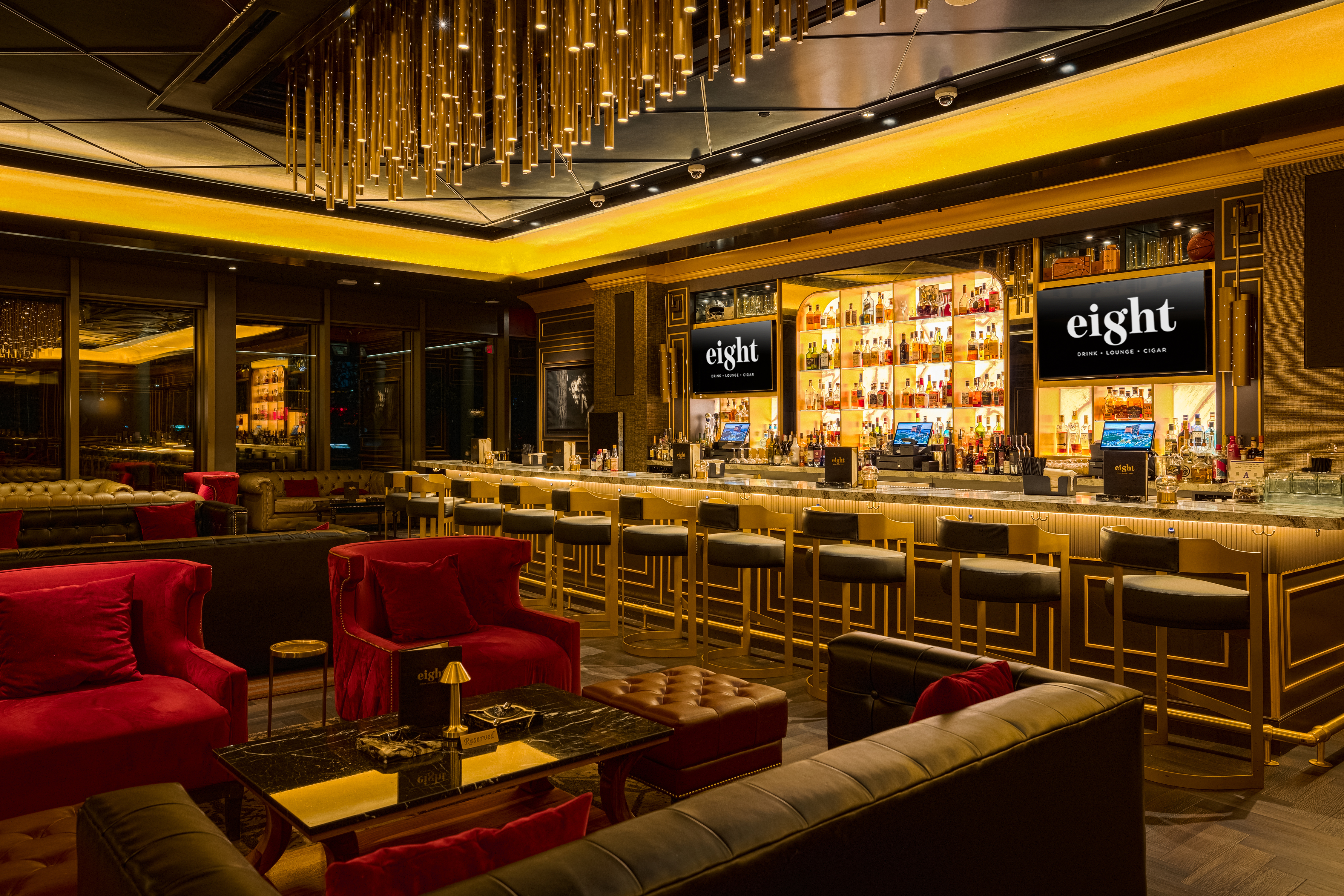 a store inside of a building