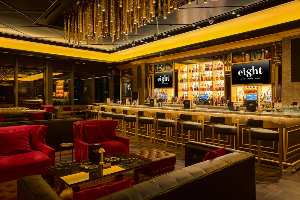 a store inside of a building