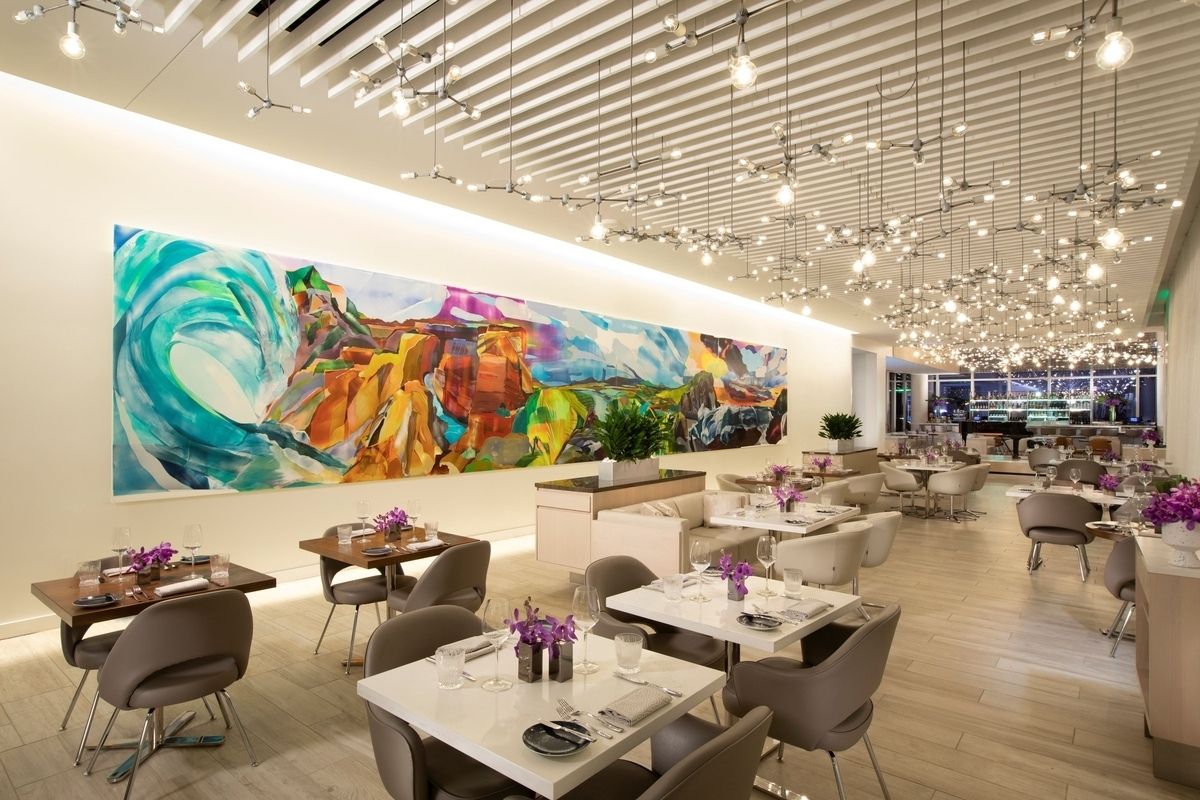 The Mural at Ellies Restaurant Arts District Dallas TX