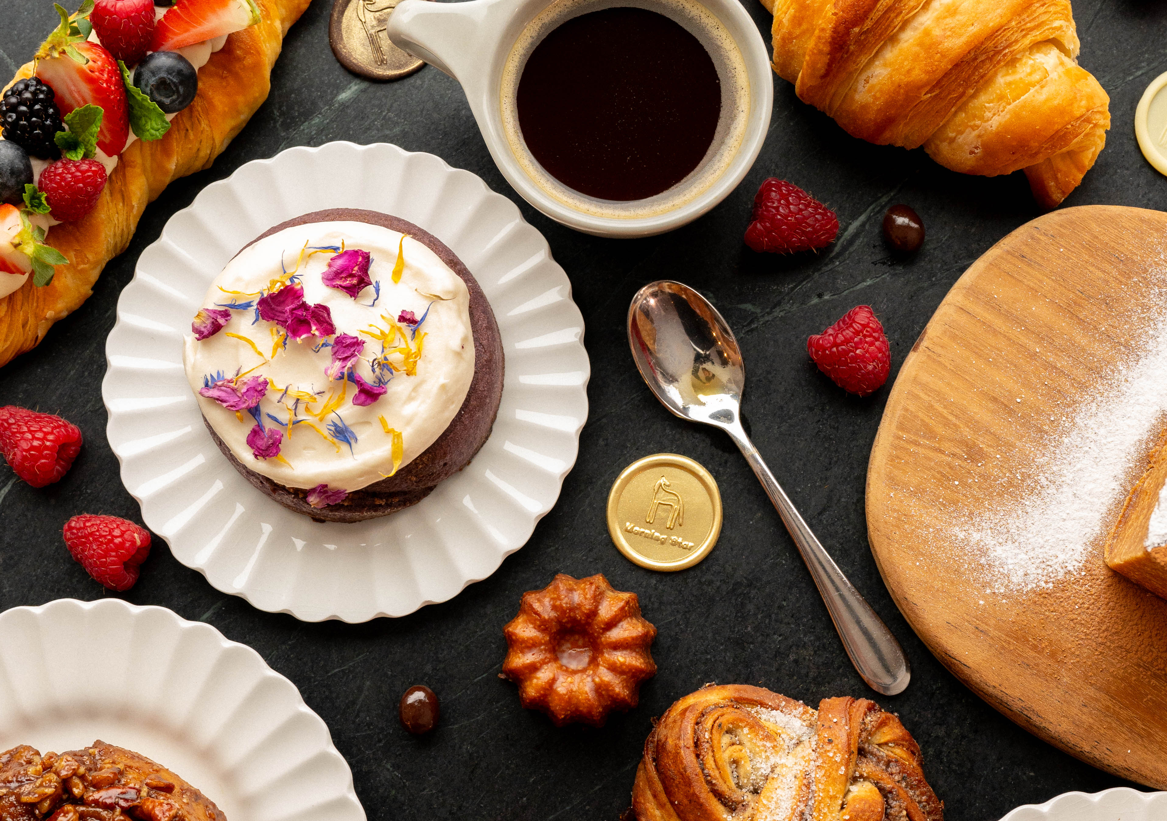 a bunch of food on a plate