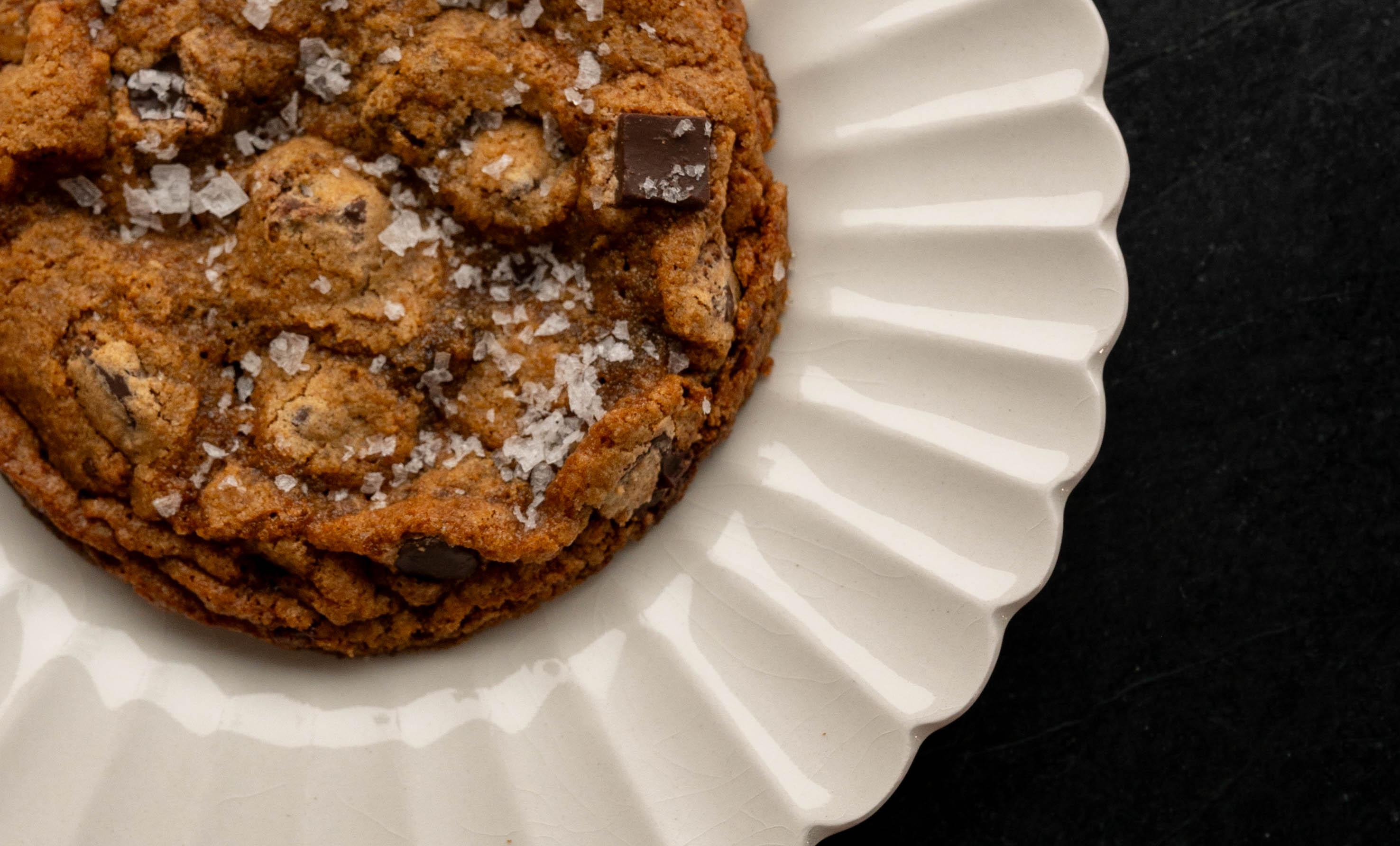 a piece of cake on a plate