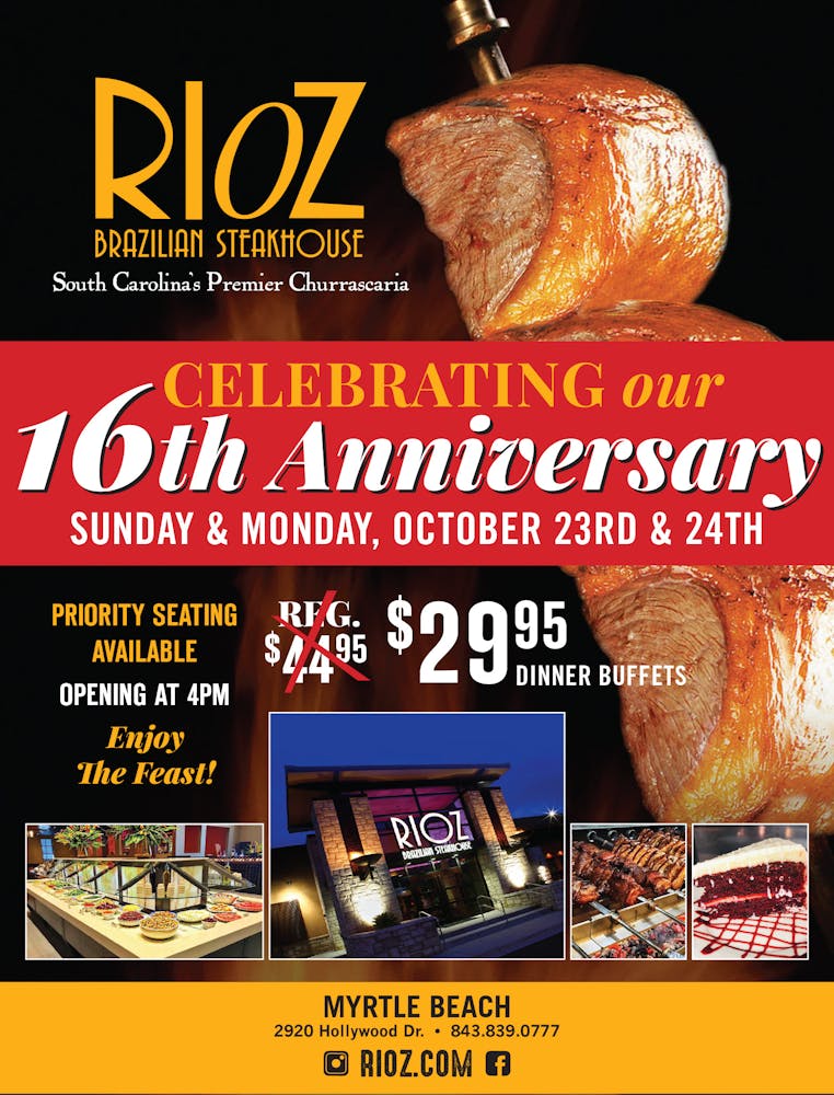 Myrtle Beach | Rioz Brazilian Steakhouse