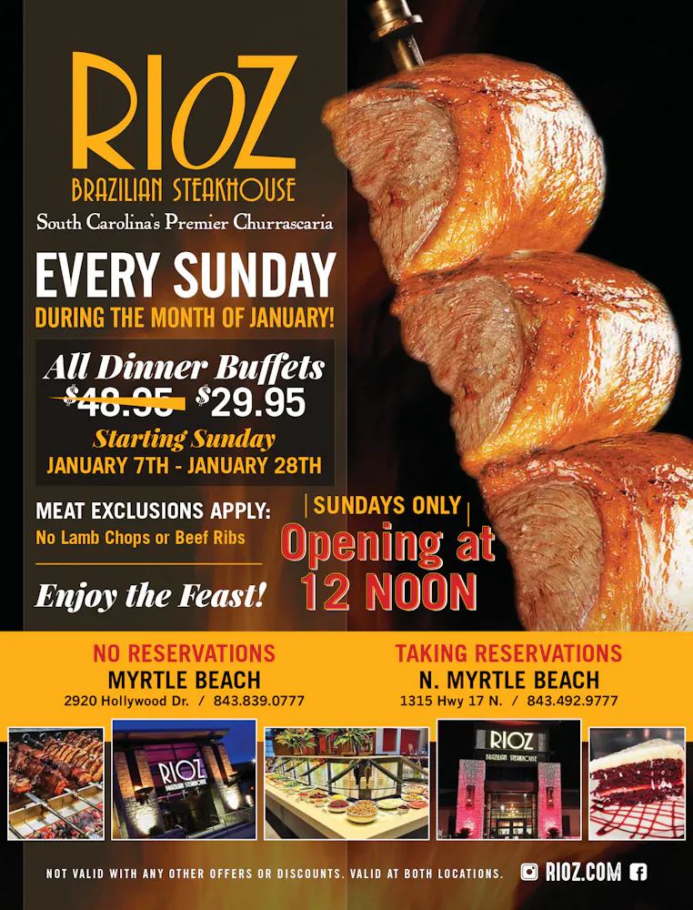 Myrtle Beach | Rioz Brazilian Steakhouse