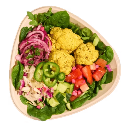 Naya vegan salad bowl icon