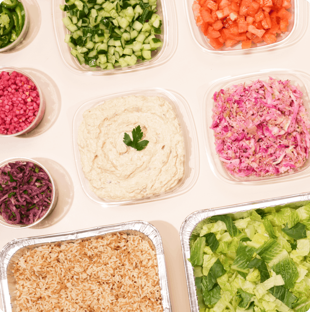 Naya catering spread