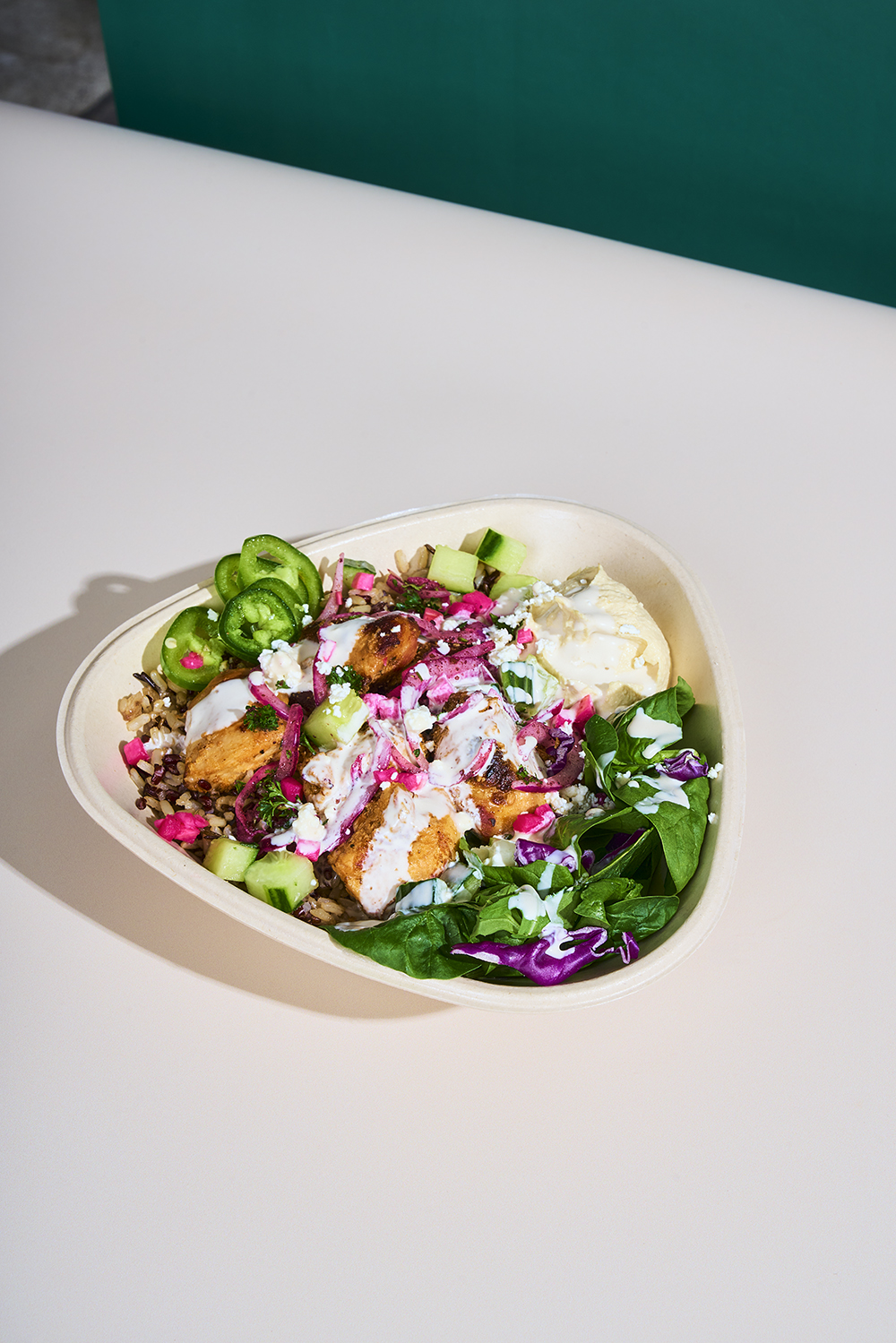 a Naya salad bowl