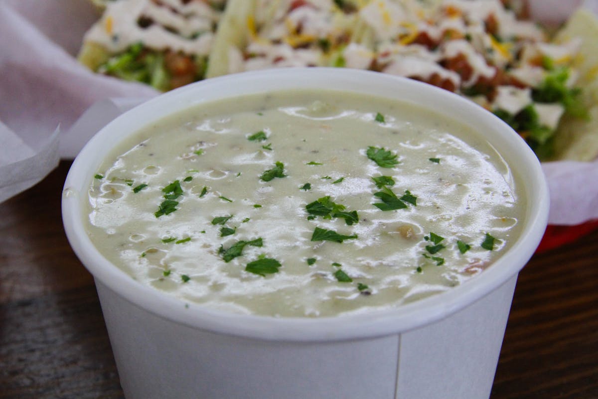 a bowl of food on a plate