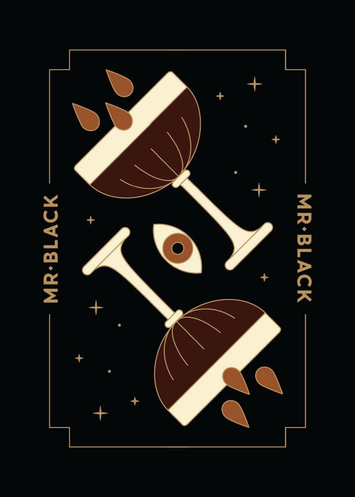 Mr. Black Coffee Liqueur Espresso Martinis