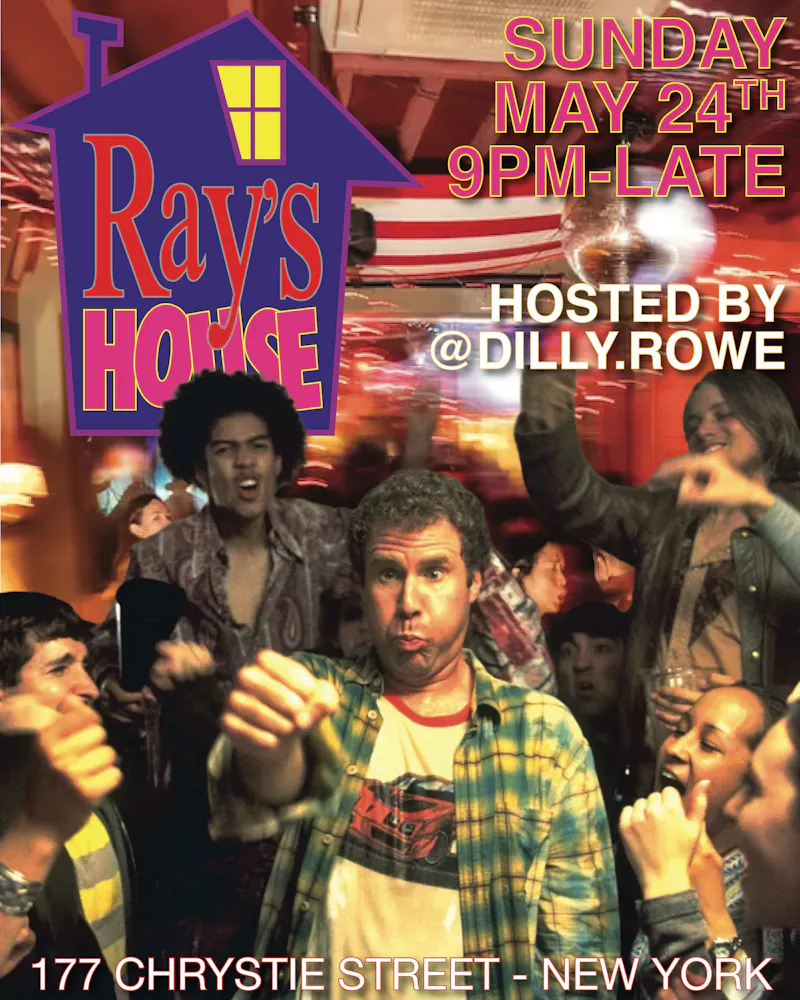 RAY'S HOUSE PARTY SUNDAY AT 9PM HOSTED BY @DILLY.ROWE