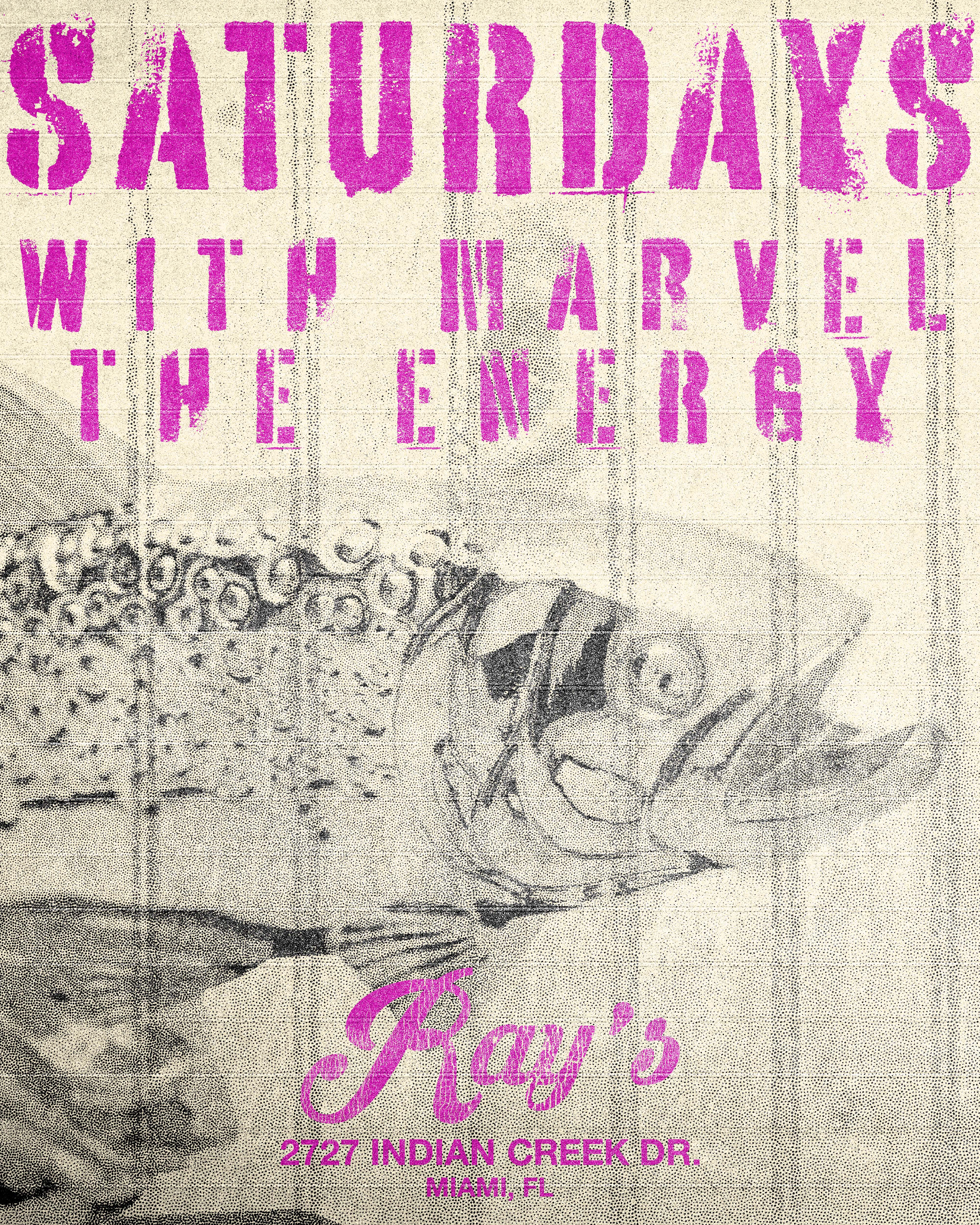 Ray's Saturday Night Miami DJs Flyer