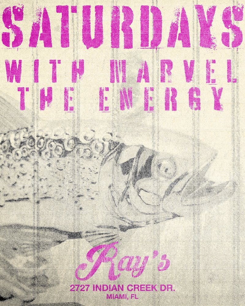Ray's Saturday Night Miami DJs Flyer