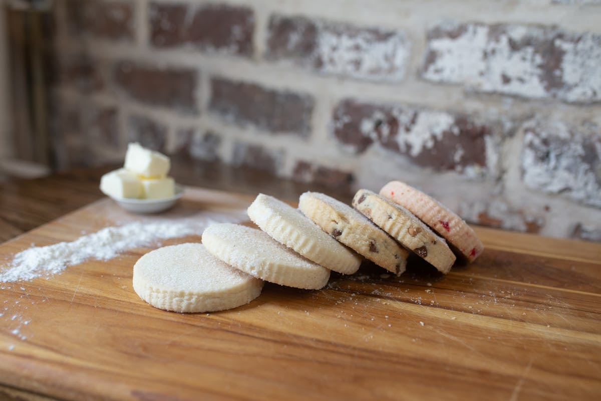 Lavender White Chocolate Shortbread Recipe