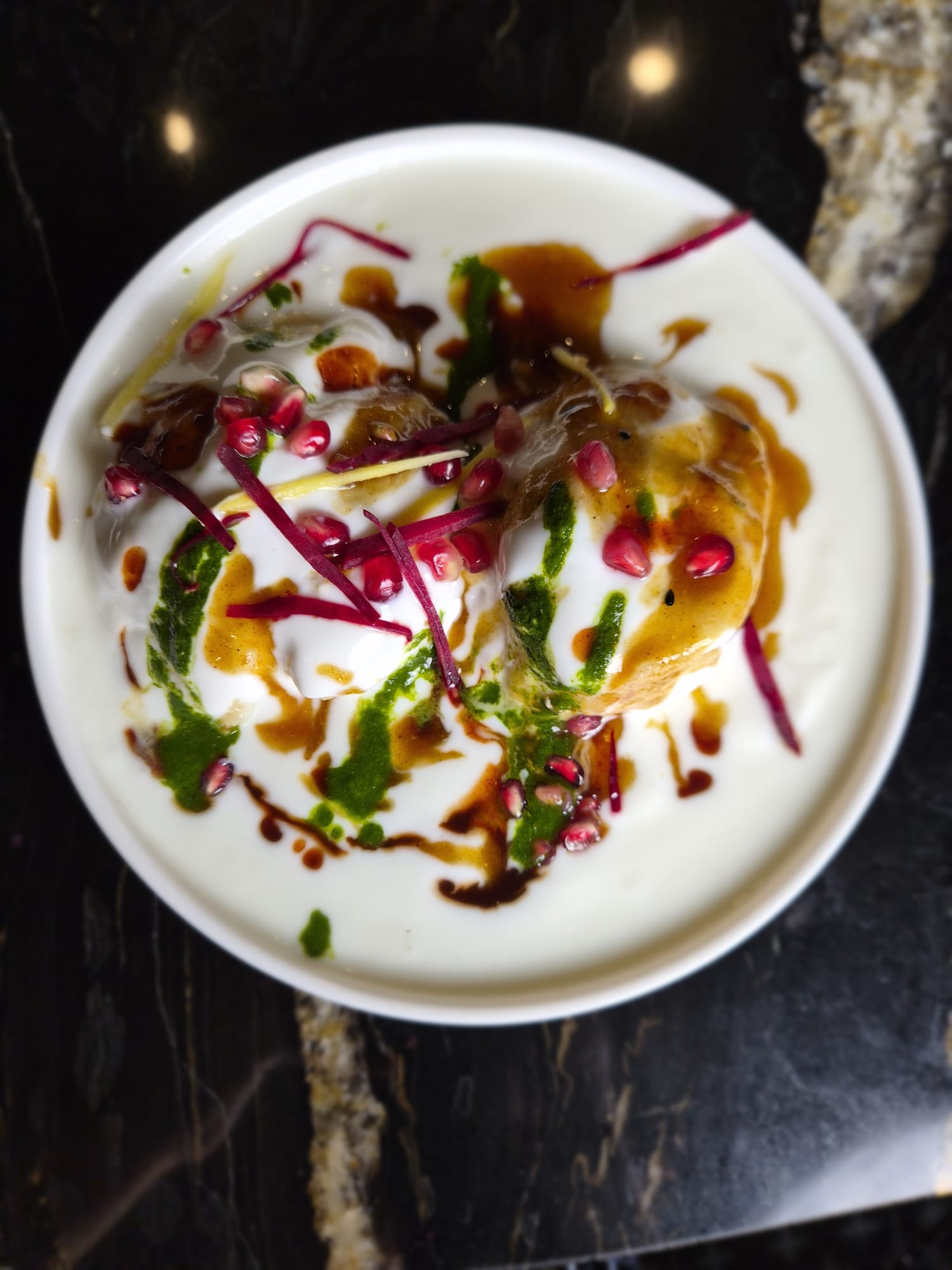 a bowl of food on a plate