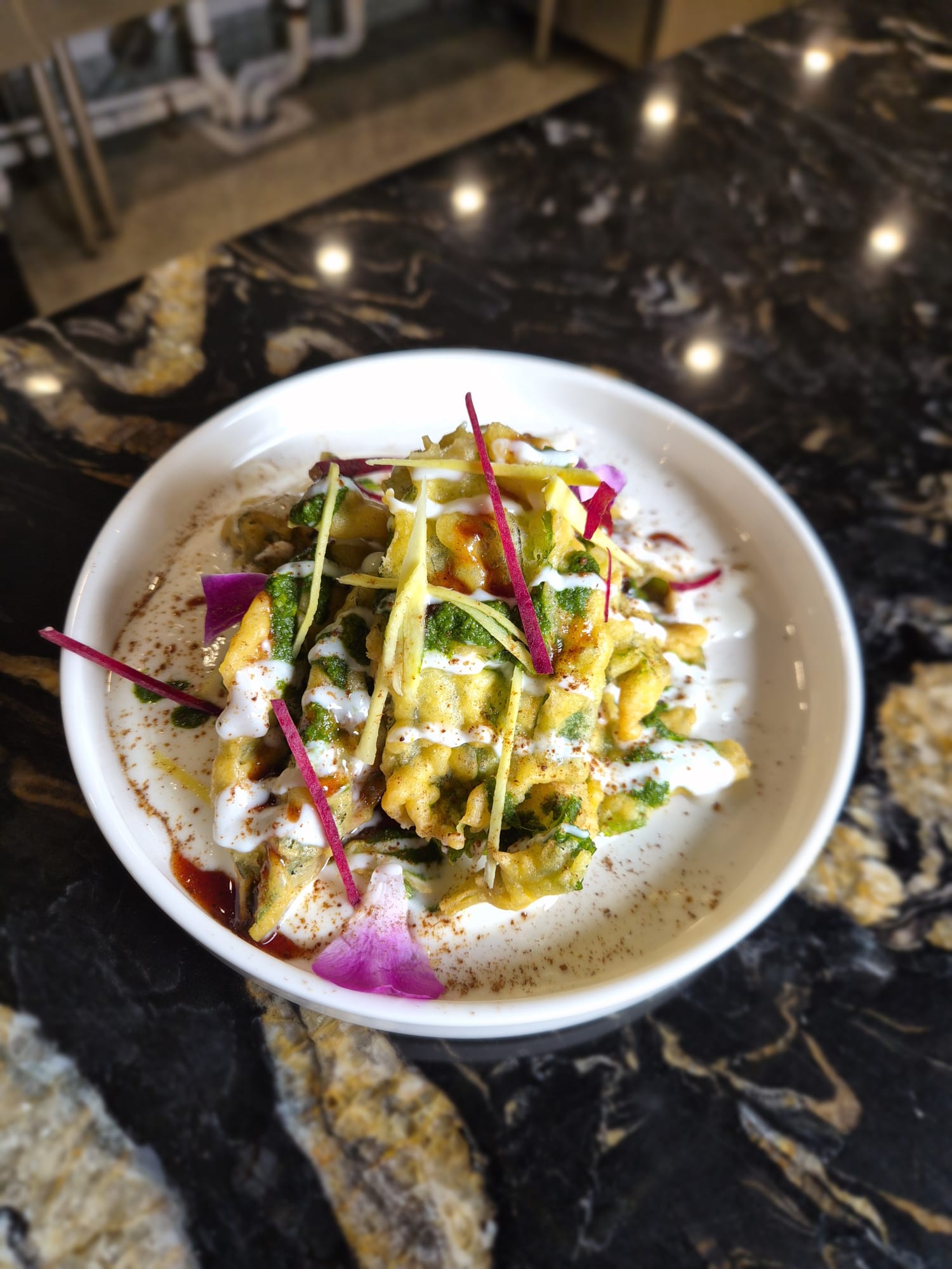 a bowl of food on a plate