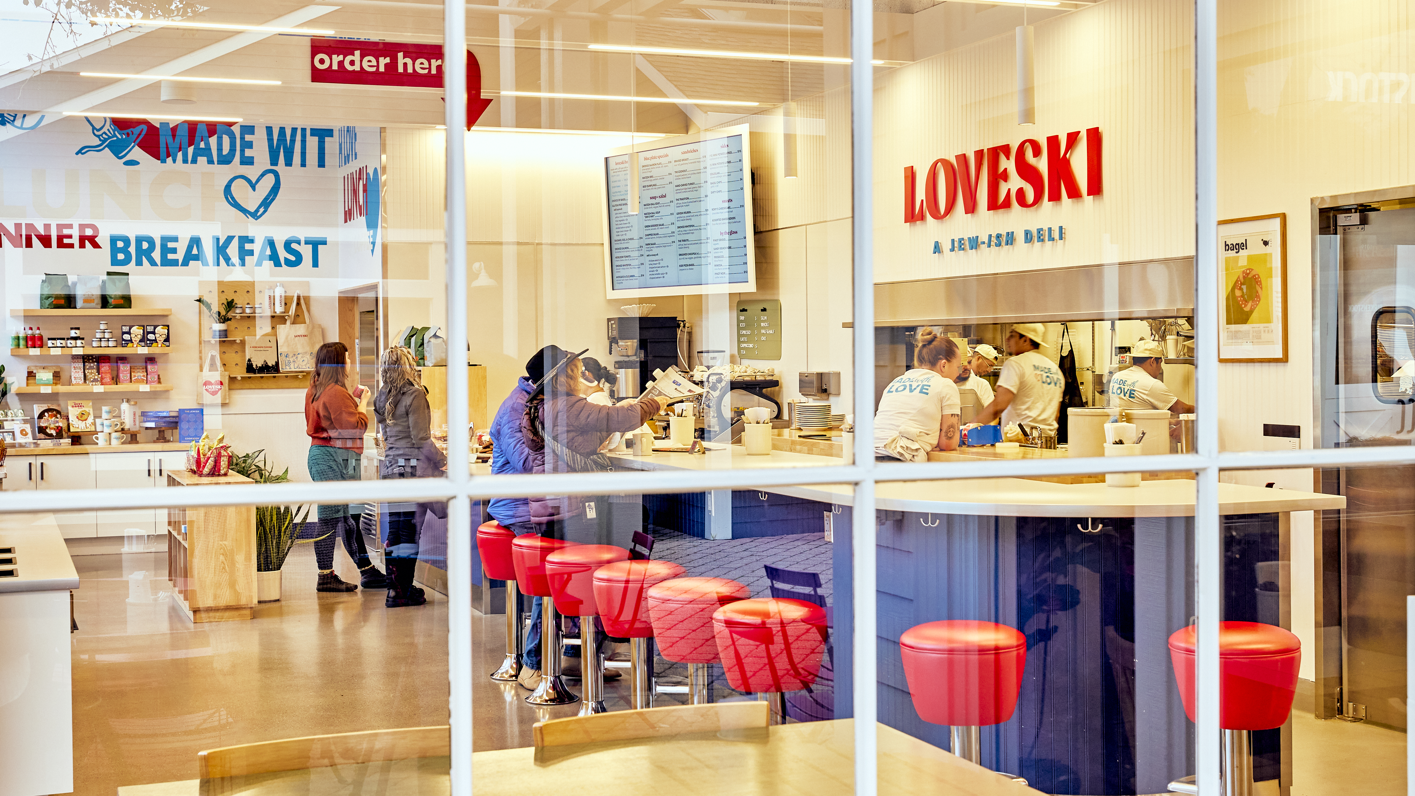 a display in a store