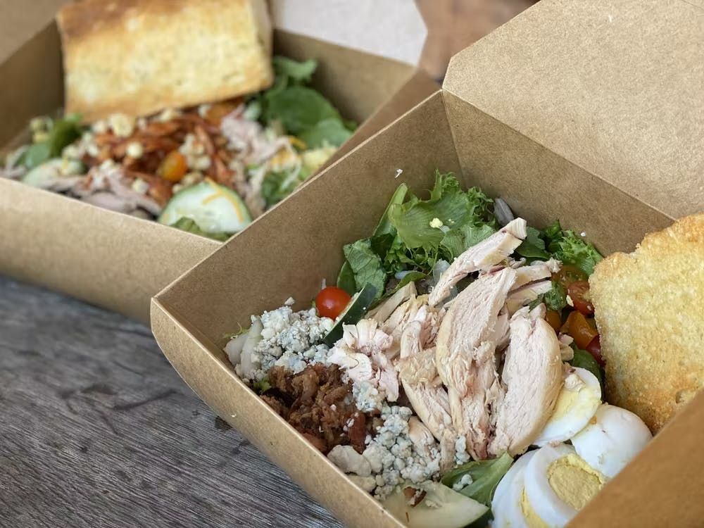 a box filled with different types of food