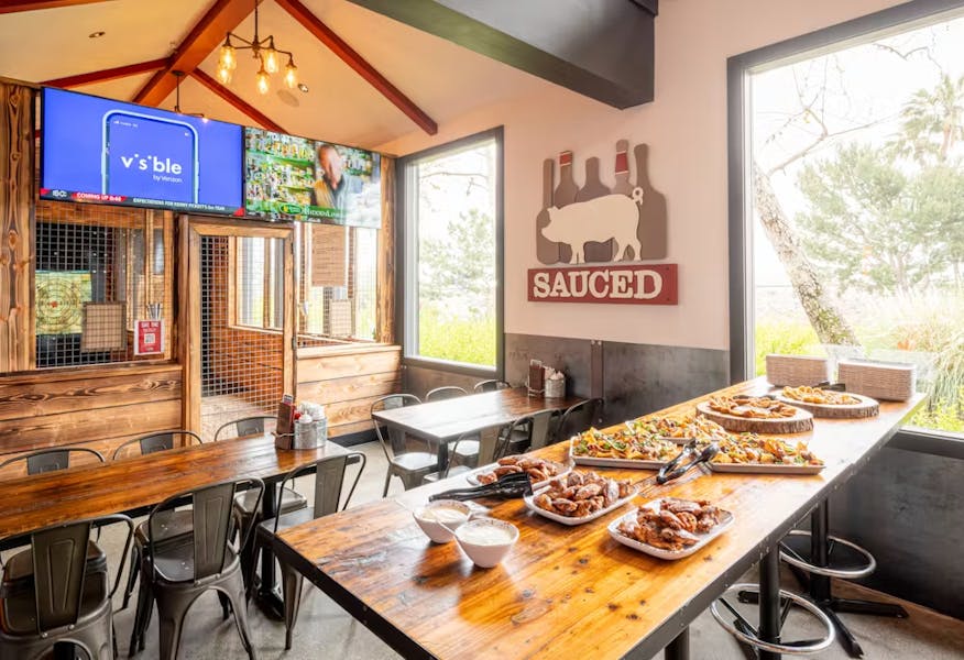 Axe Throwing FAQ's Sauced BBQ & Spirits in CA