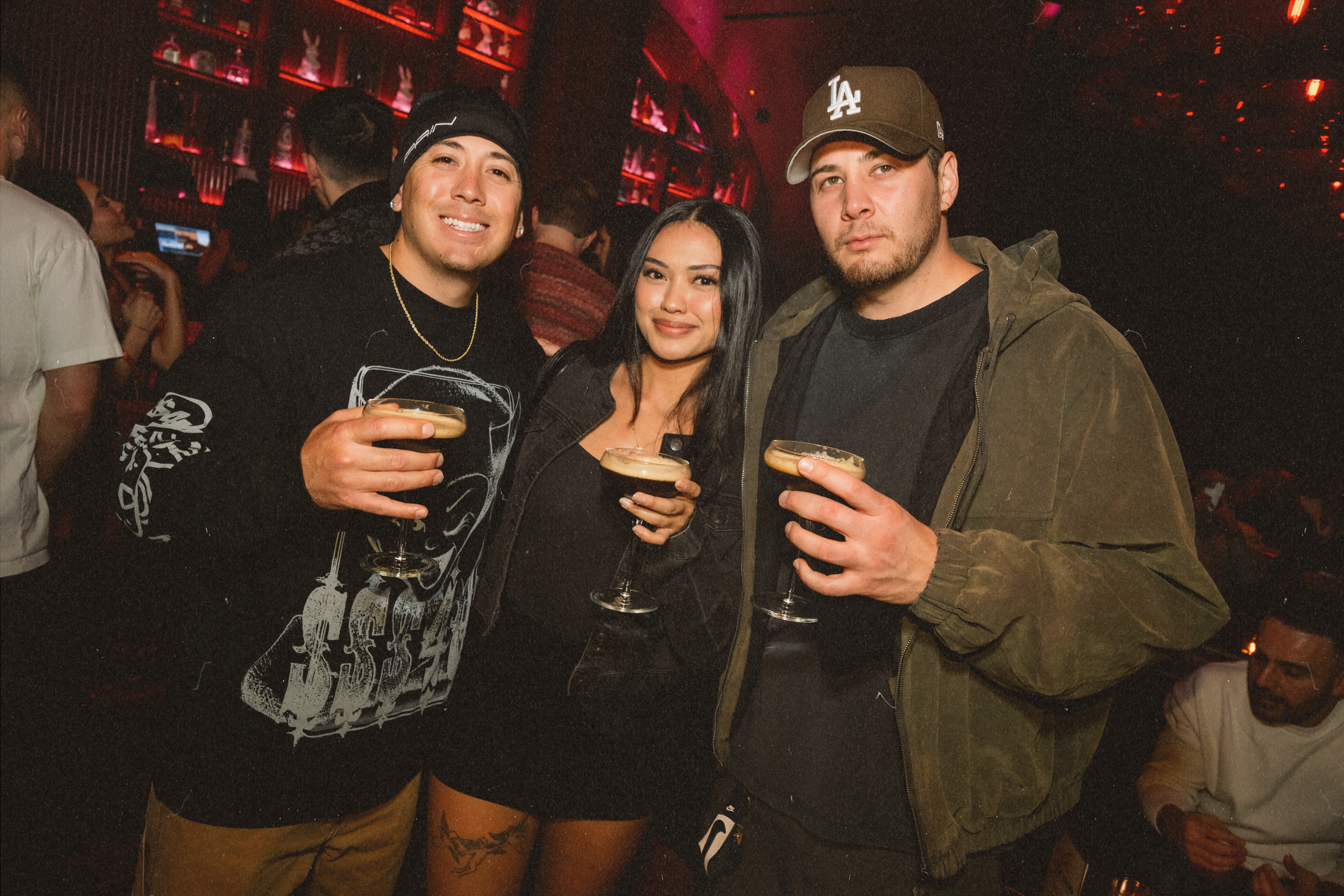 Craft cocktails at Wax Rabbit las vegas speakeasy and lounge near me