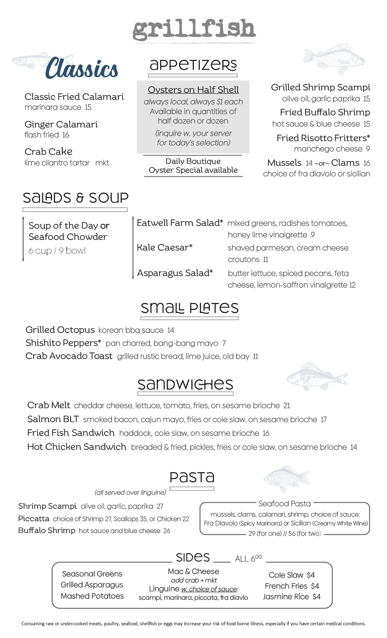 fish city grill nutrition information