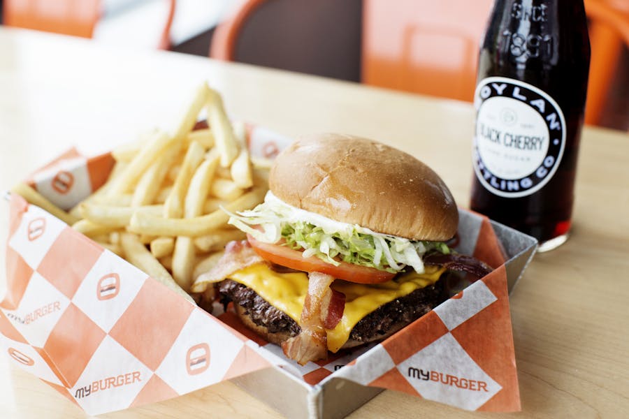 Menus My Burger in Minneapolis