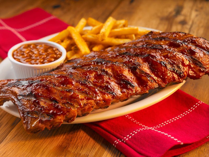 Saturday Baby Back Ribs Buffalo Chips