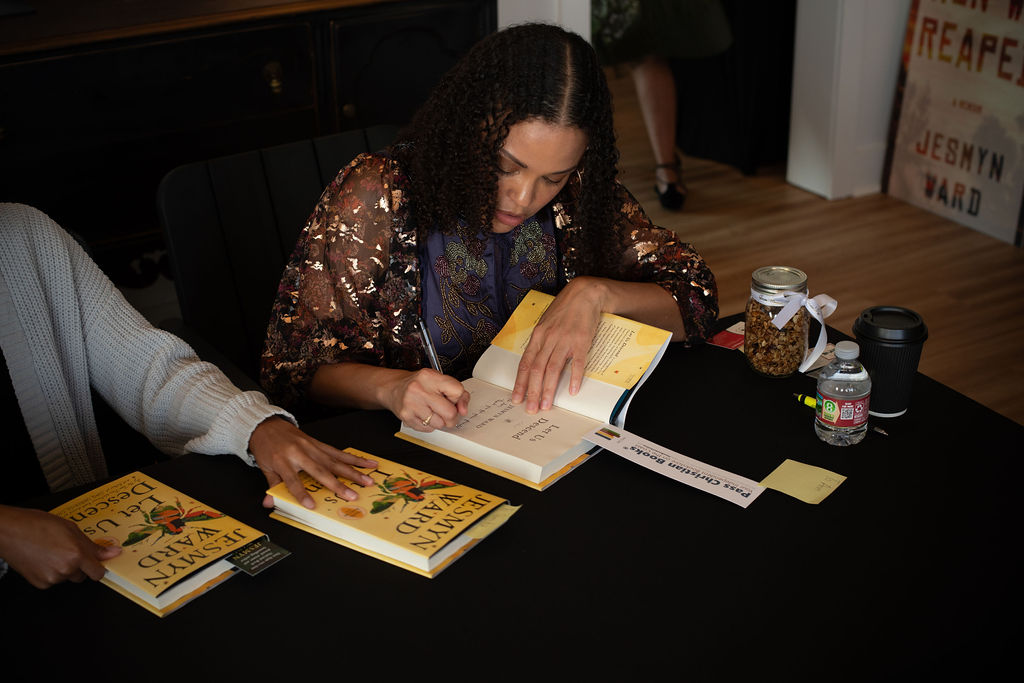 a man and a woman sitting at a table