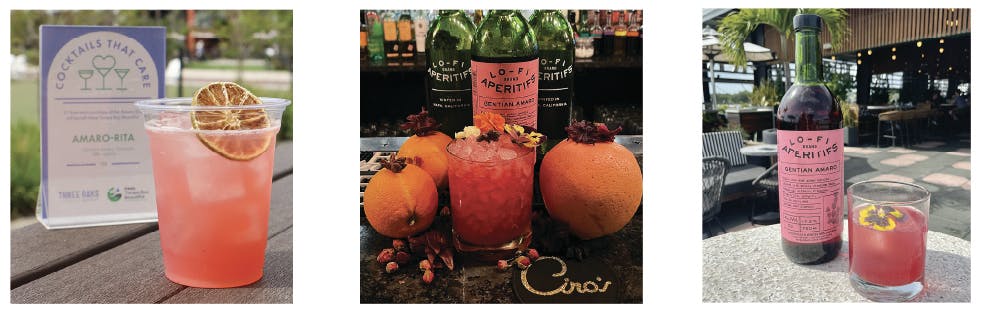 a bottle and a glass of orange juice