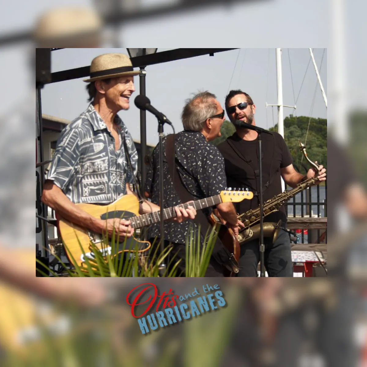 a group of men playing instruments