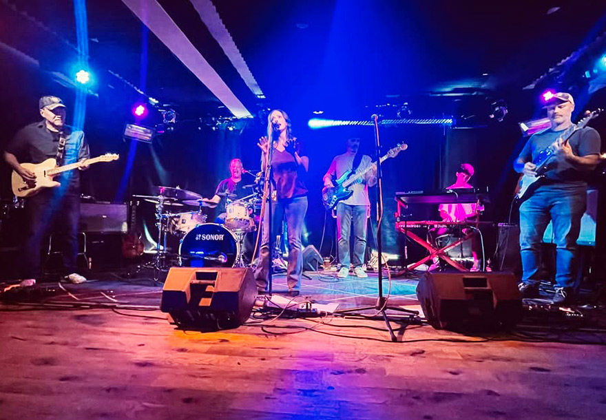 On the Rocks Band Live