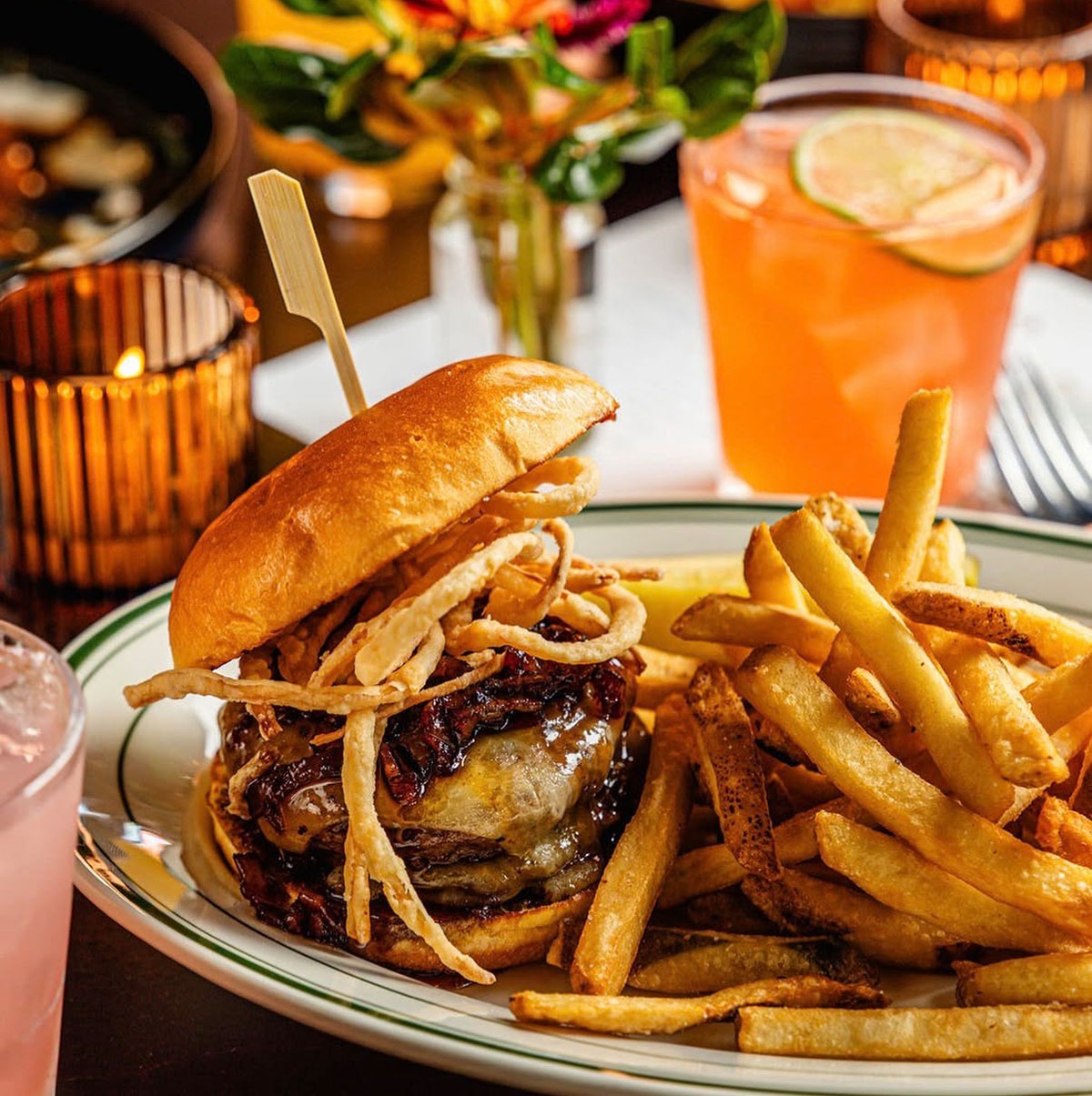 Mystic Milestone Lunch Burger