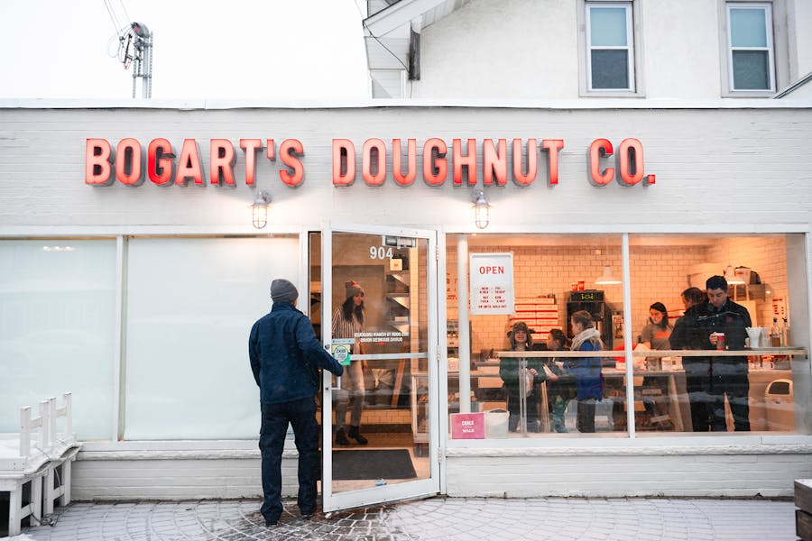 Uptown Minneapolis Hours + Location Bogart's Doughnut Co Doughnut