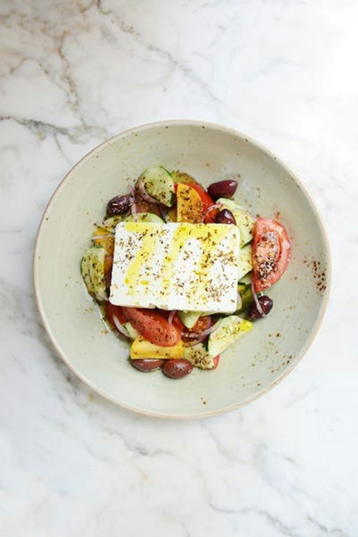 a plate of food