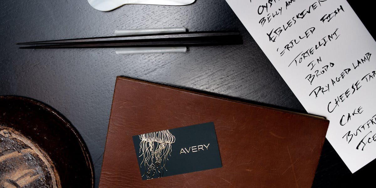 Avery's tavern menu
