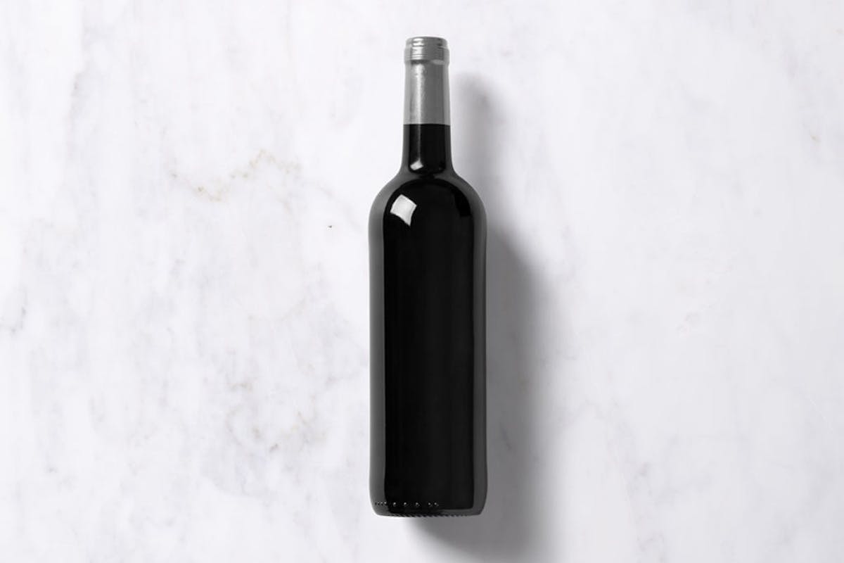 a bottle of wine