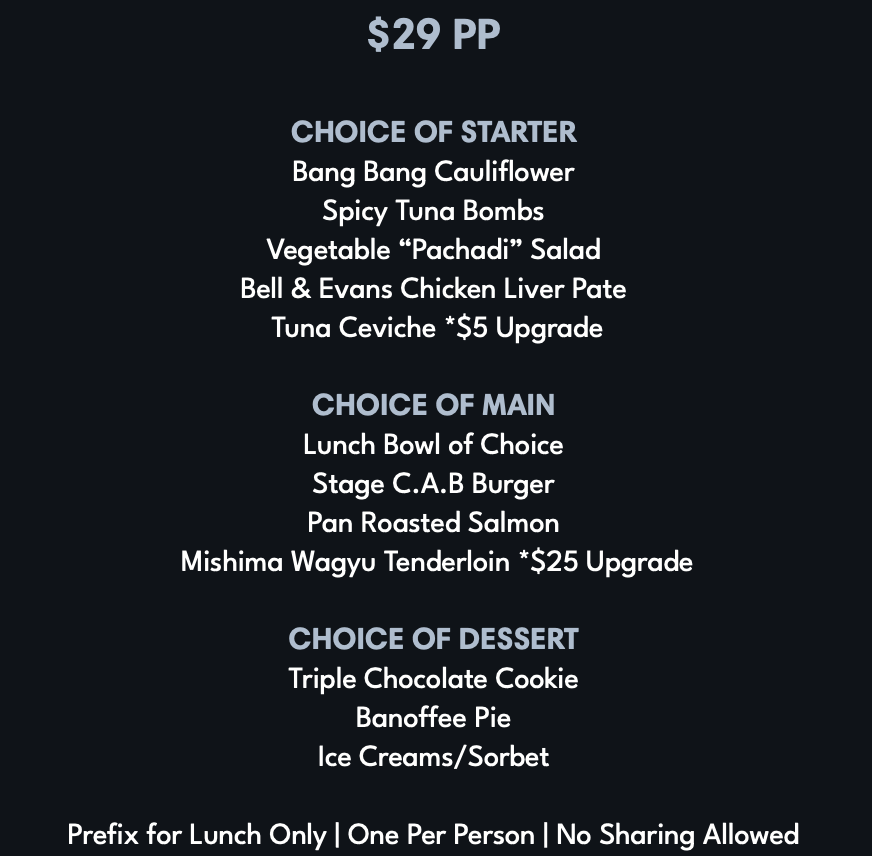 Stage PGA | Stage Kitchen & Bar