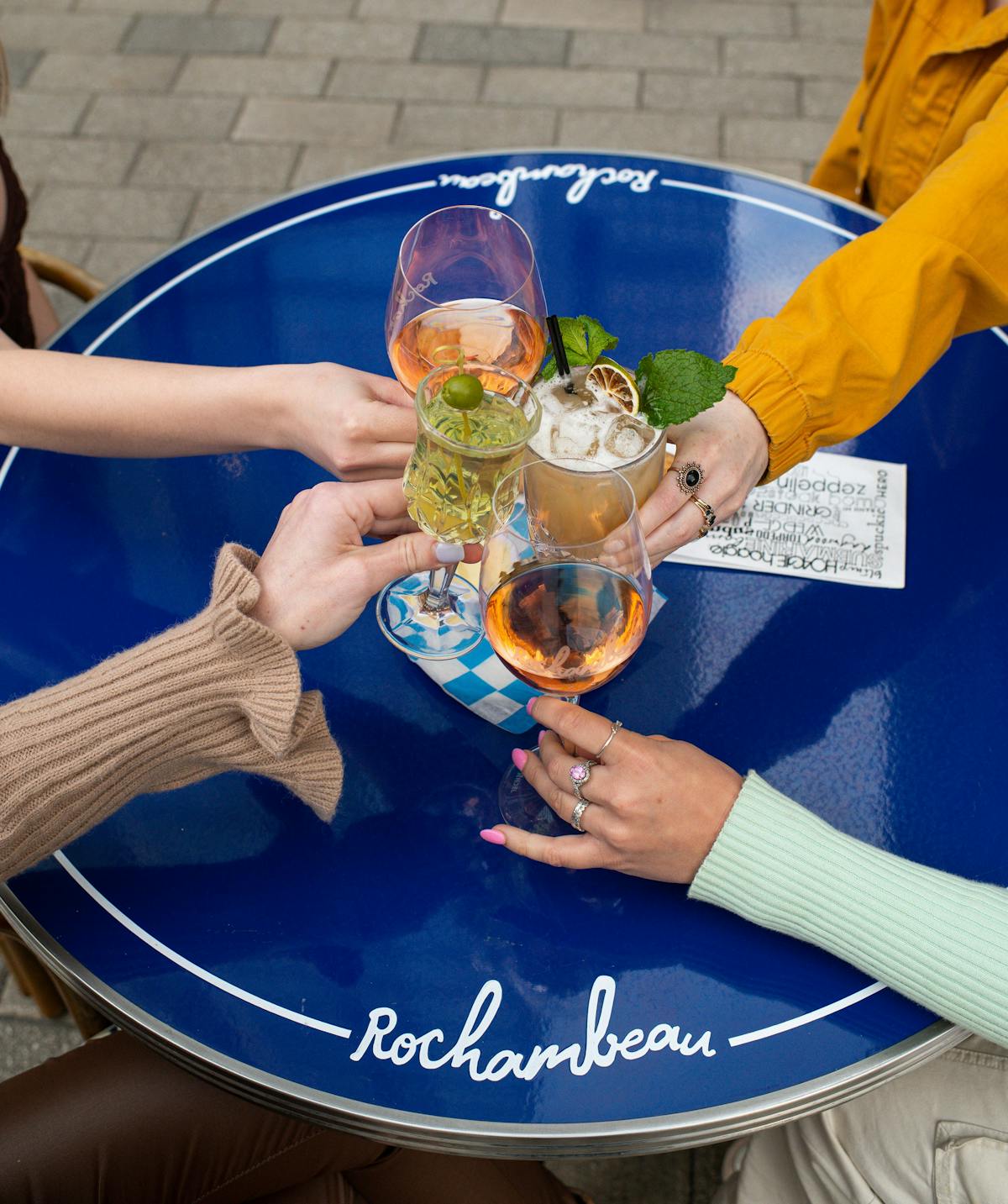 private dining on rochambeau's patio