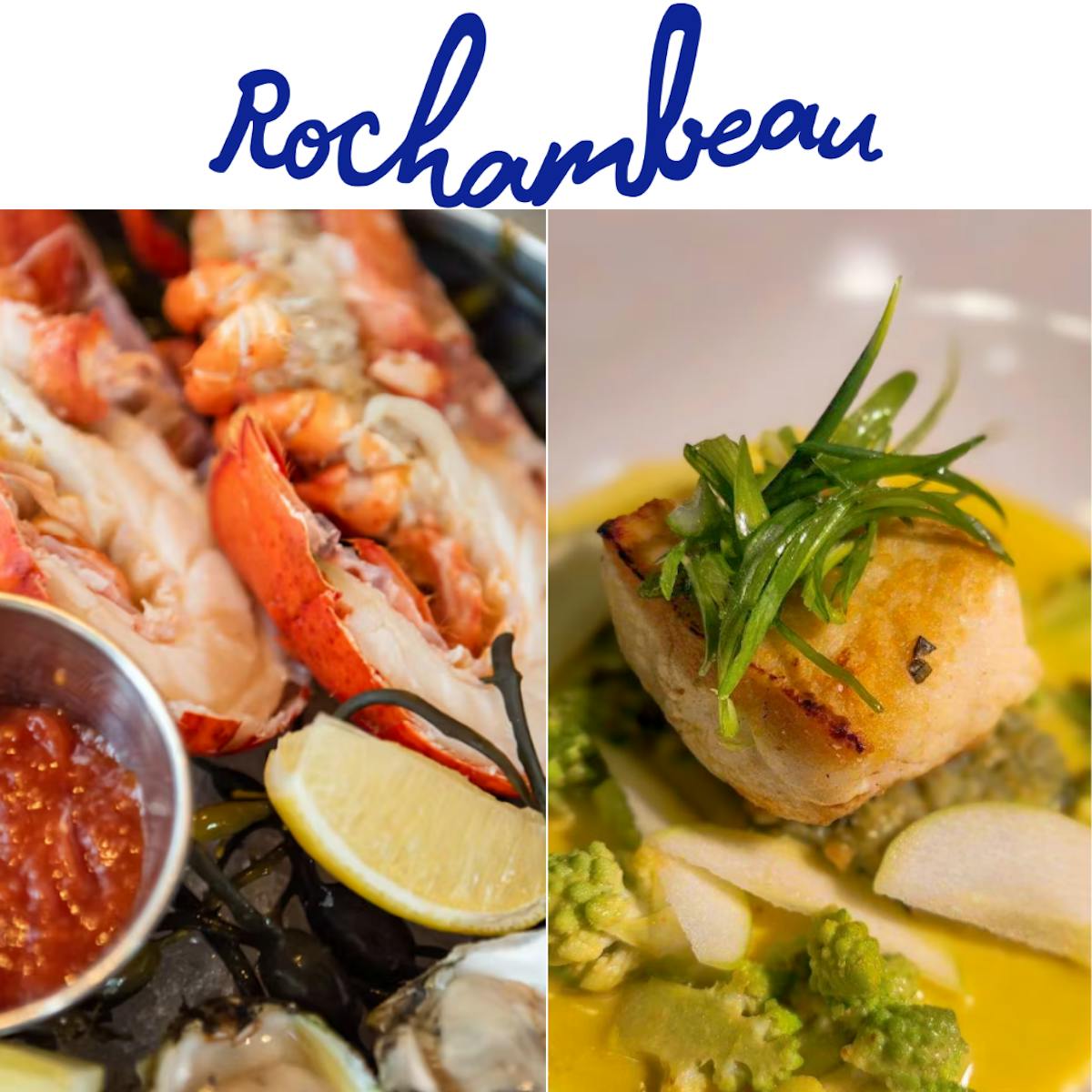midday menu vs the dinner menu at rochambeau