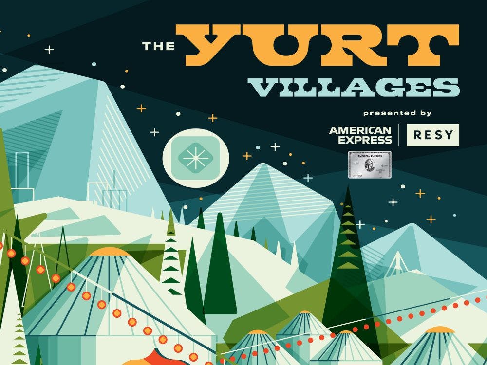 the yurt villages ad