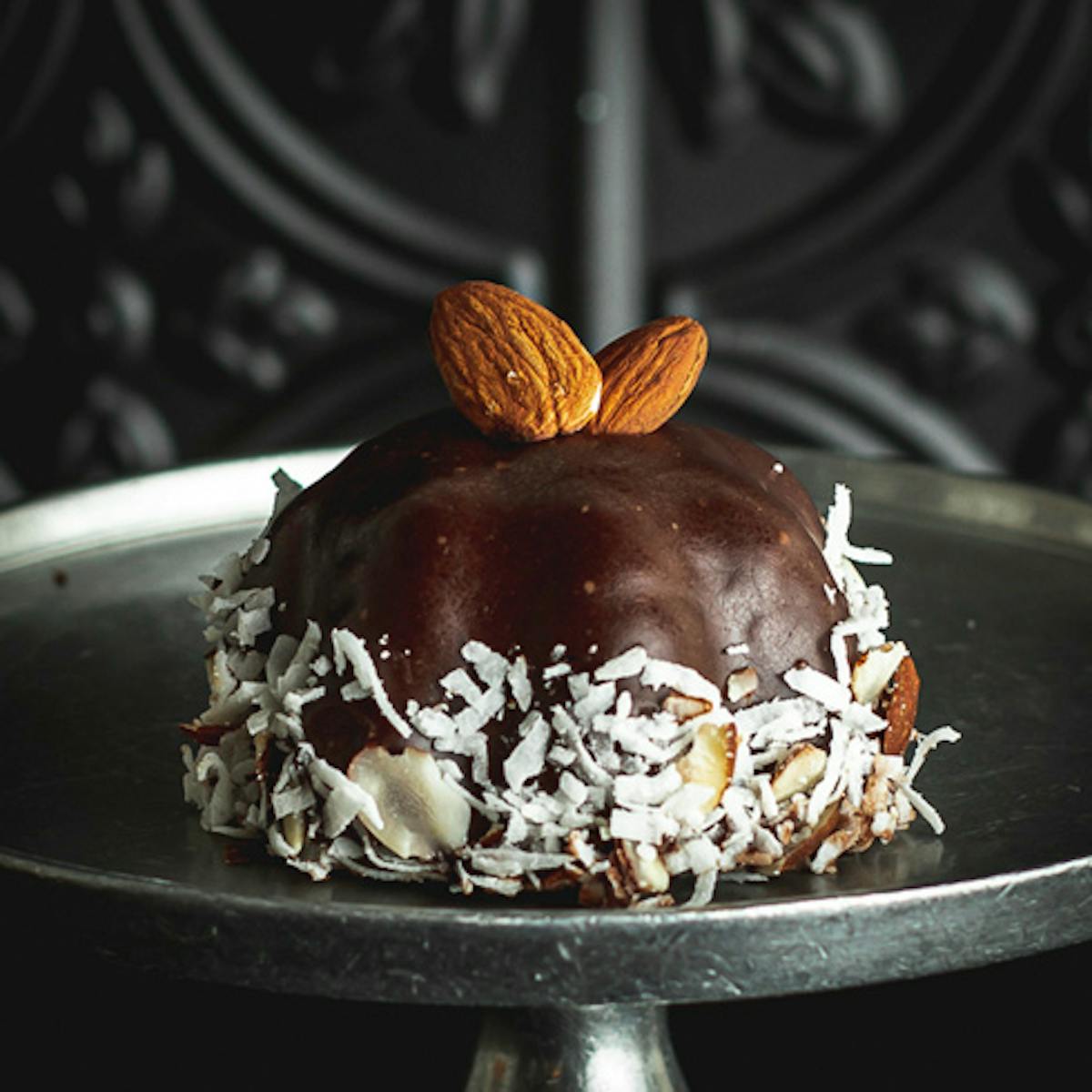 a bowl of dessert on a plate