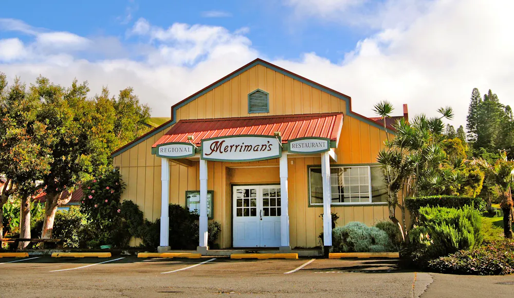 Merriman’s original restaurant in Waimea