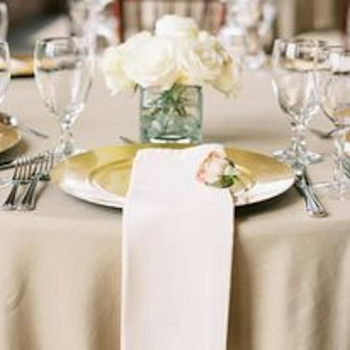 a plate on a table