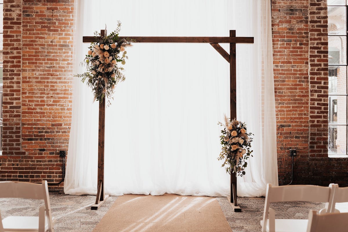 a decorated room