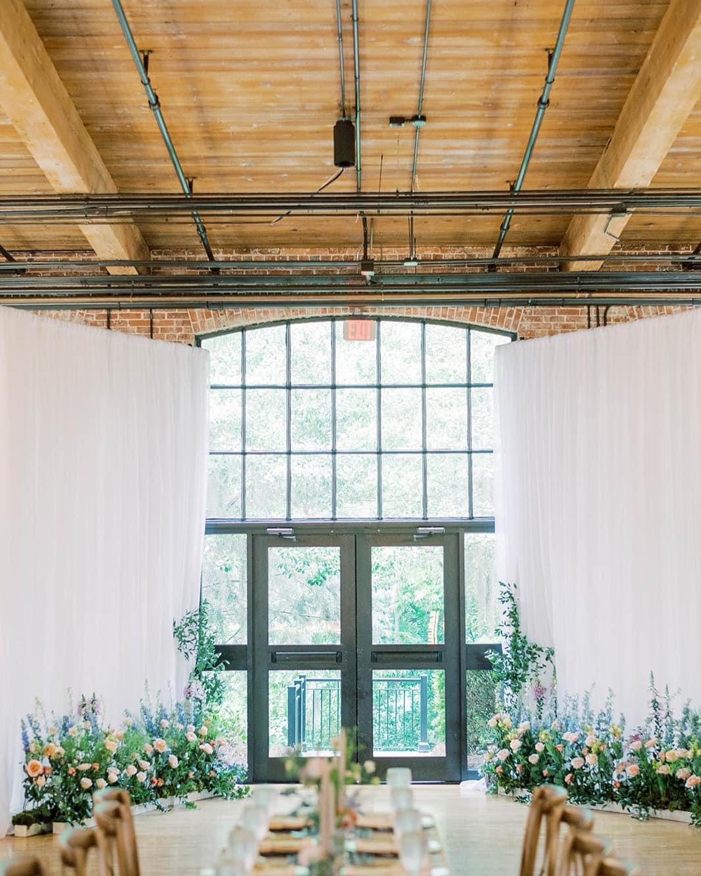 inside of a building